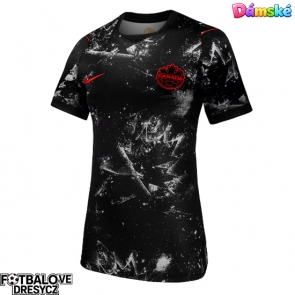 Kanada Dámské Venkovní Dres MS 2026 Krátký Rukáv